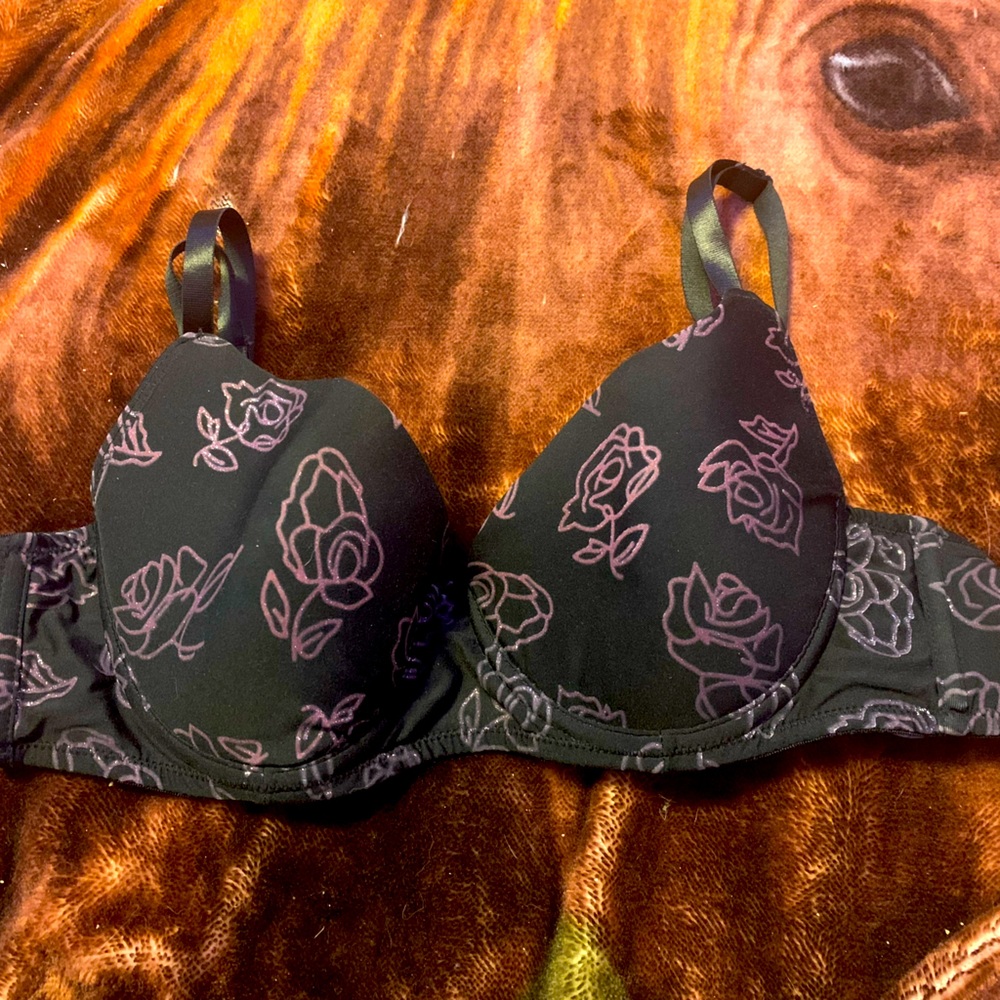 Blue moon rose bra